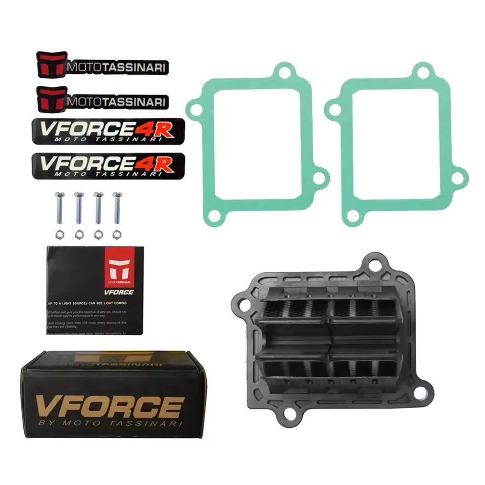 

VFORCE 4R AG602A V4R04 Reed Valve Kit Carbon Fiber Intake Plate for 2005-2020 Yamaha YZ125 YZ125X 2-Stroke Dirt Bike Motorcycle