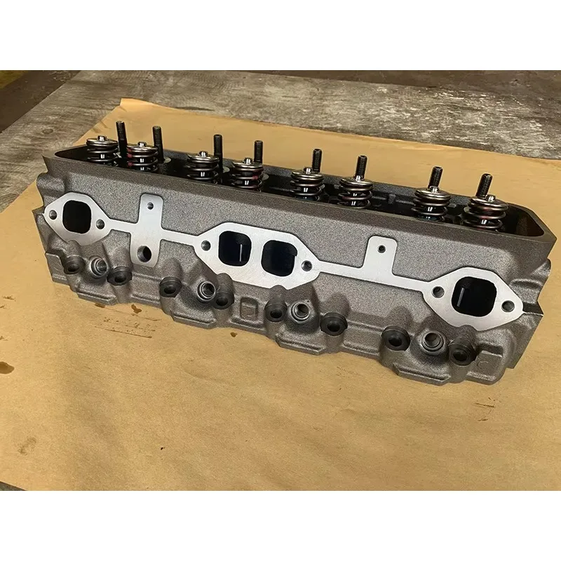 رأس الأسطوانة GM350 5.7L SBC رأس الأسطوانة لـ 1996 وما فوق GM350 VORTEC 906 062 لـ CHEVY GM350 12558060 12529093 حديد الزهر V8 #4