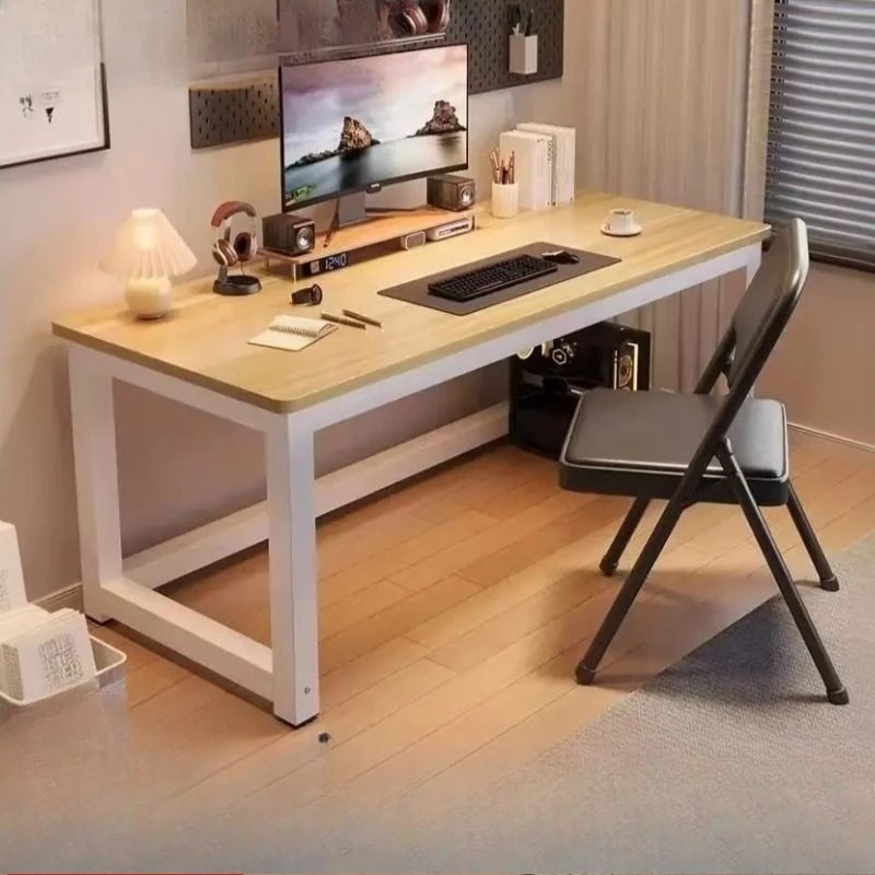 โต๊ะคอมพิวเตอร์ตั้งโต๊ะรุ่นใหม่ของมู่หลาน, โต๊ะเรียบง่ายทันสมัยสำหรับใช้ในบ้าน, โต๊ะทำงาน, โต๊ะเรียบง่าย, โต๊ะคอมพิวเตอร์, โต๊ะเขียนหนังสือ, โต๊ะทำงาน