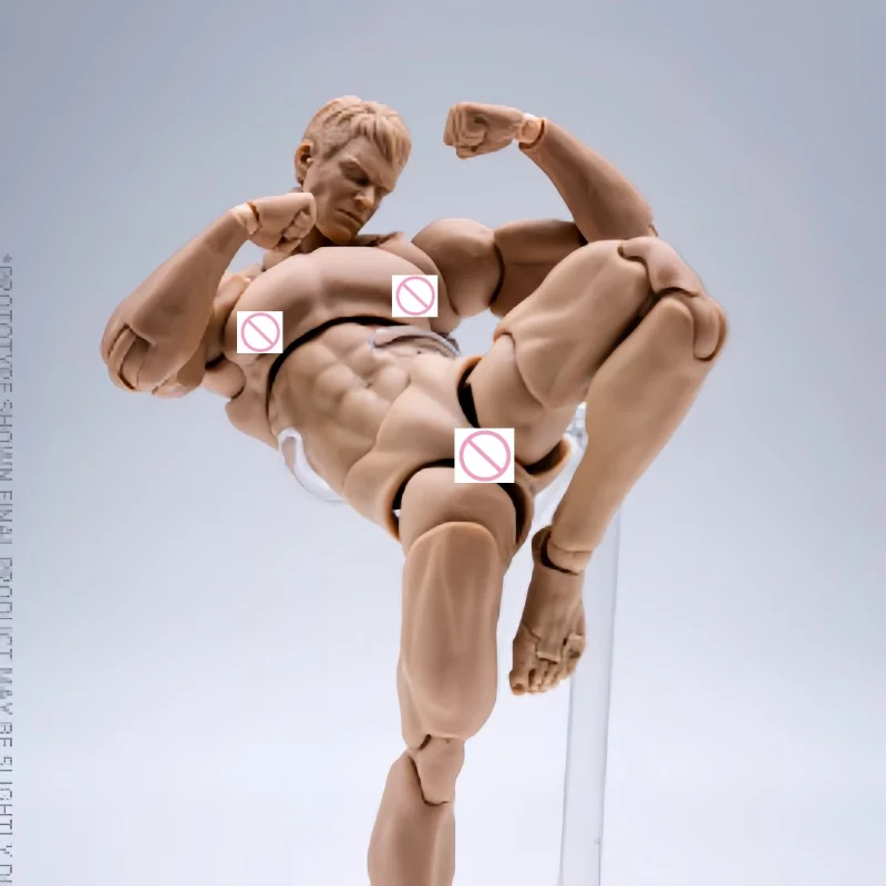 

В наличии: Фигурка мужчины Wind Toys 1/12, супергибкое тело с мускулатурой, 16 см, модель скульптурной головы и 7 парами рук.