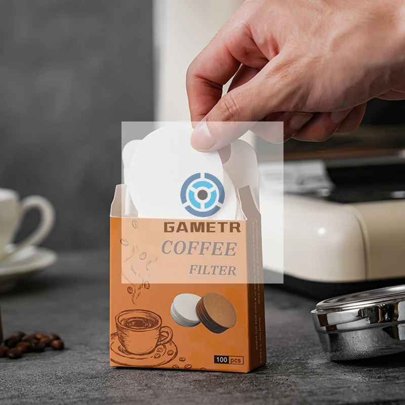 Kaffeefilterpapier, Einweg-Sekundärwasserkorb, speziell für 51 mm, 54 mm, 58 mm Siebträger, Espresso, Heimzubehör, Barista