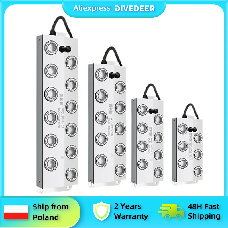DIVEDEER Plaque d'atomisation ultrasonique à 10 têtes, accessoire pour brumisateur pour l'aménagement paysager de bassins rocheux et la production de brouillard pour humidificateurs industriels
