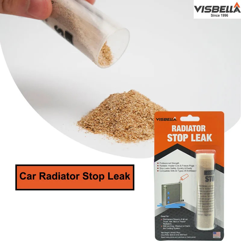 Visbella Radiator Stop Leak Professional Car Engine Leakage Sealant Freeze Plug Leak Filler