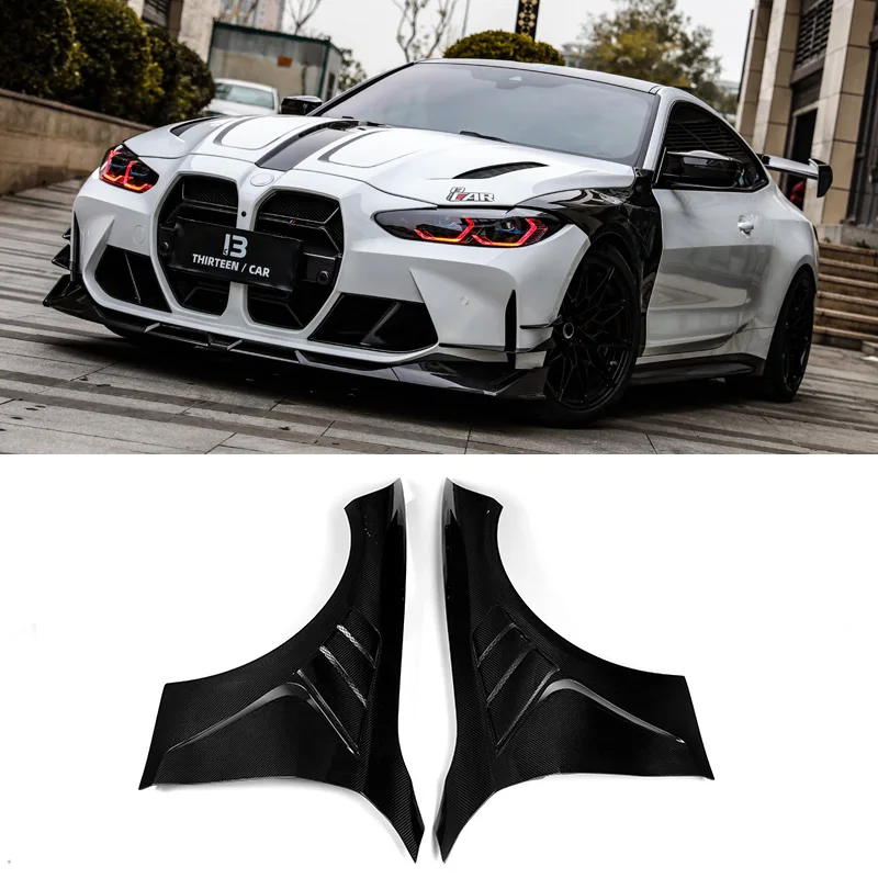 

Dry Carbon Fiber AP N Style Side Fender for BMW G82 G80 G81 M3 M4 Fenders Body Kit 2021+