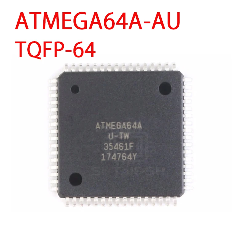 ATMEGA64A-AU ATMEGA64-16AU ATMEGA64A-AUR TQFP-64 8-bit microcontroller chip