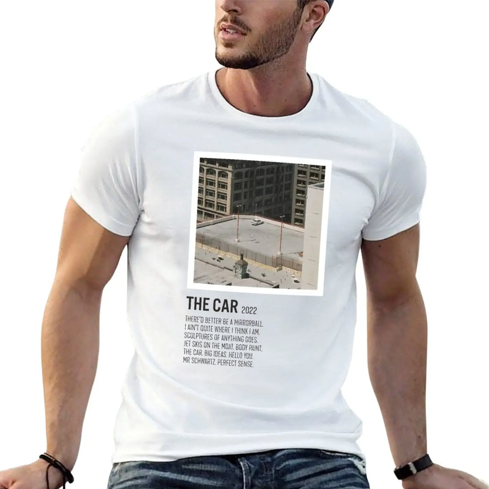 

the car | arctic monkeys | aesthetic minimalist poster T-Shirt t shirt man plain t shirts for man graphic tees T-Shirt