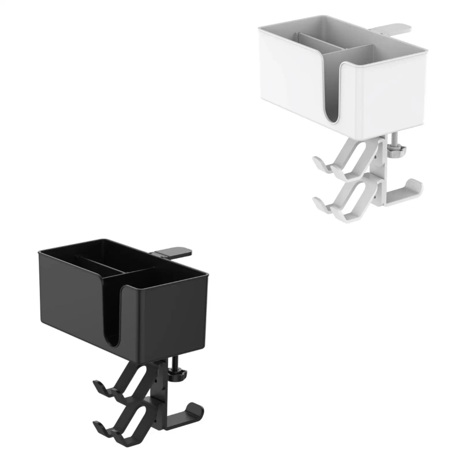 

Desk Cup Holder Controller Headphone Hanger Coffee Mug Phone Pen Storage Box