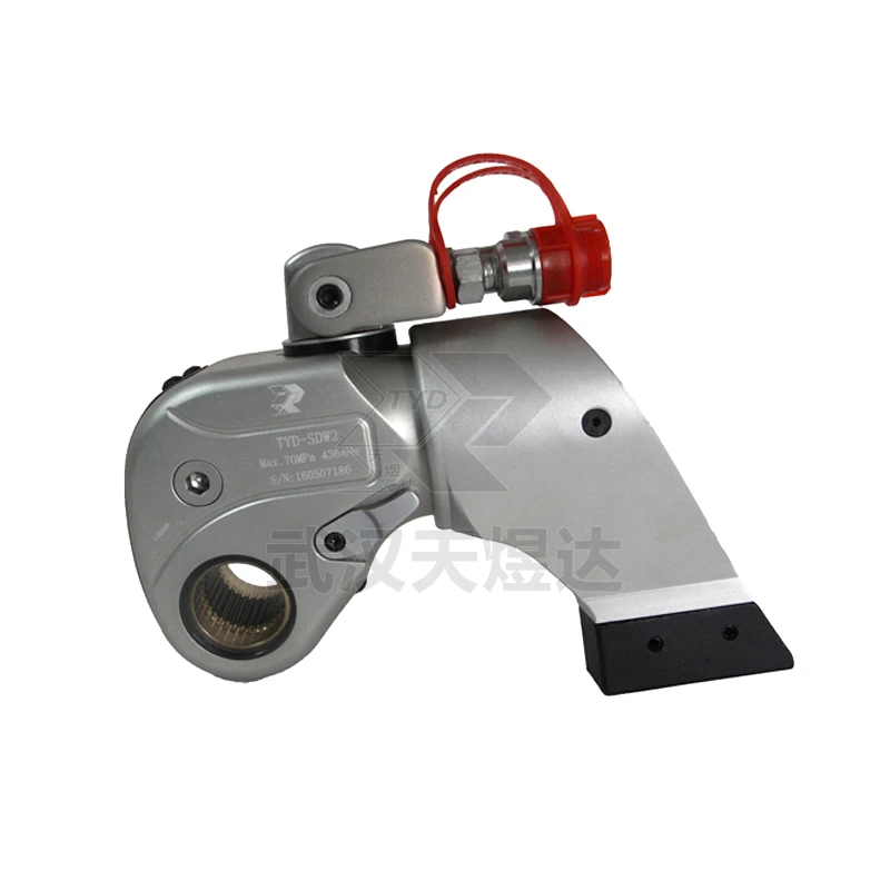 70MPa/700bar/10000psi Top Quality Square Drive Hydraulic Torque Wrench for High Strength Bolt Tightening