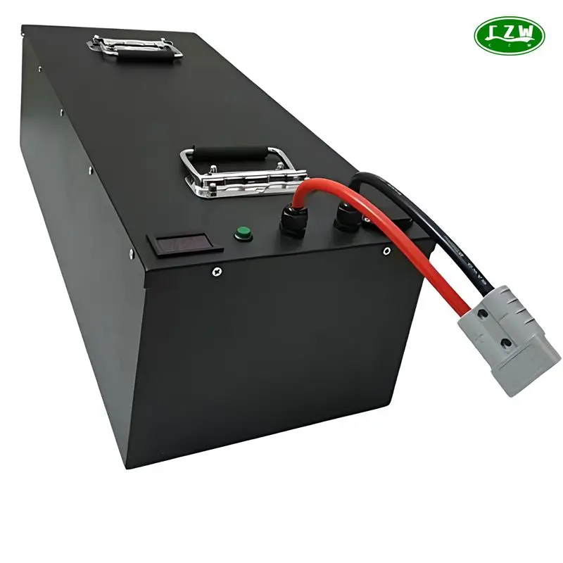 CZW 72V 50Ah 60AH 80AH 100AH 120AH 150Ah 200AH LifePo4 بطارية ليثيوم، عربة جولف، مركبة كهربية + شاحن