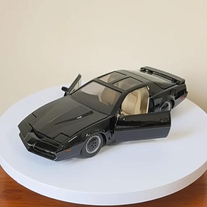 Jada 1:24 Scale Knight Rider KITT/KARR Pontiac Firebird Alloy Car Model Static Collection Decorated Holiday Gift