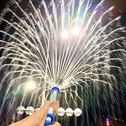 Pistola de agua de fuegos artificiales, herramienta de Dios de agua, playa, pequeño rociador de agua, pistola de agua para tirar de fuegos artificiales, juguete de regalo para jugar a la deriva para niños