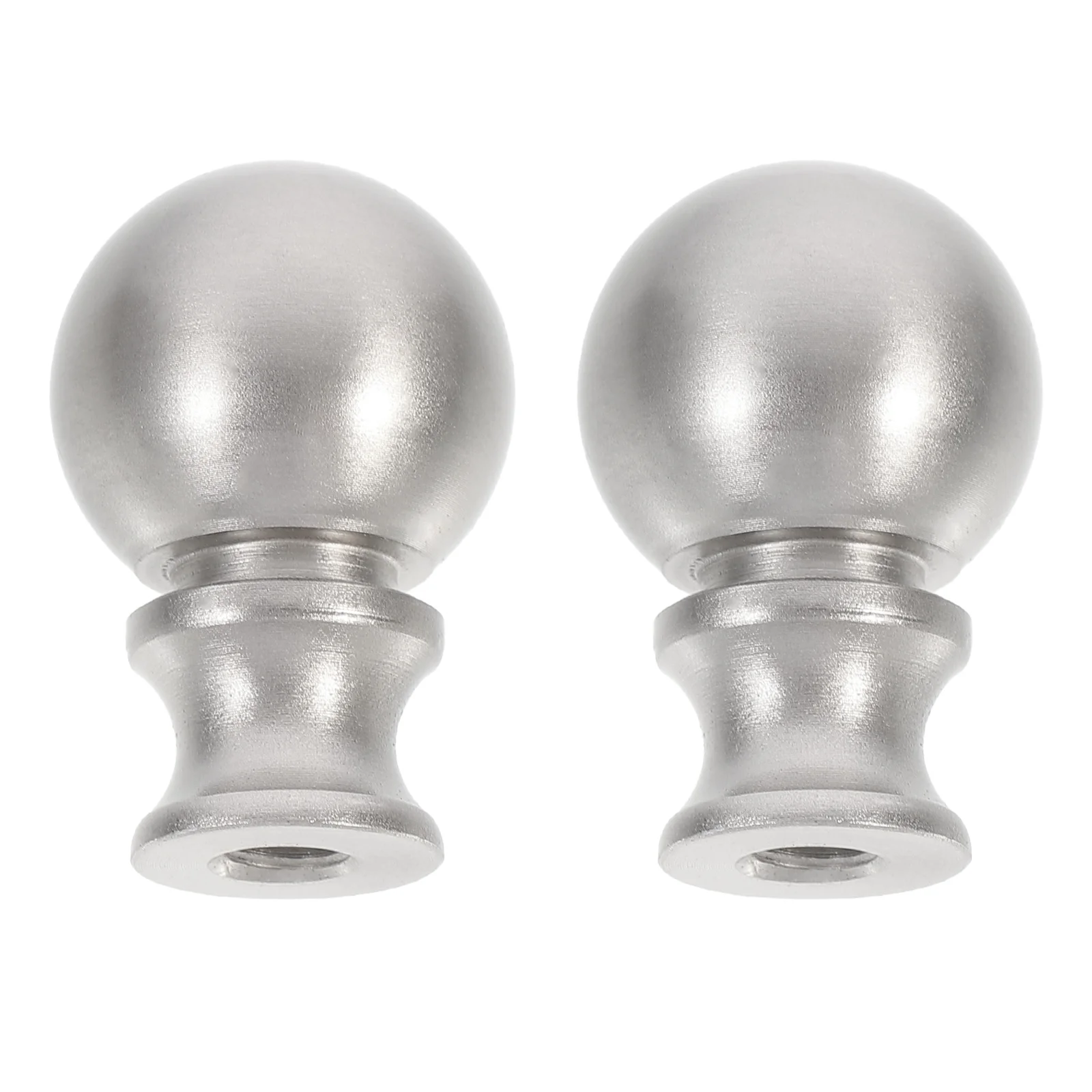 

2Pcs Lampshade Knobs Zinc Alloy Durable Decorative Table Light Caps Brass Finials Screw Easy Install Car Lamp Cover Shades