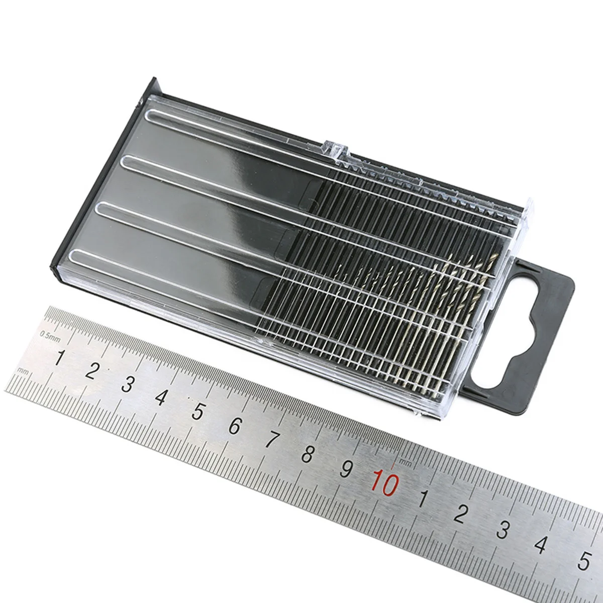 20 قطعة Hss لقمة ثقب صغيرة مجموعة عالية السرعة الصلب حقيبة للتخزين المدى 0.3-1.6 مللي متر تويست التدريبات الخشب البلاستيك المعادن الالكترونيات DIY بها بنفسك