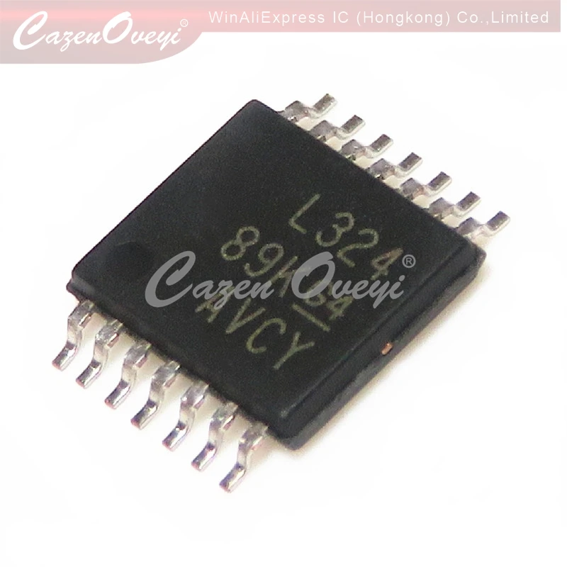 （5pcs）LMV324QPWR MV324Q LMV324MT LMV324 LM324PWR LM324A LM324 L324 PCM1808PWR PCM1808 TSSOP-14