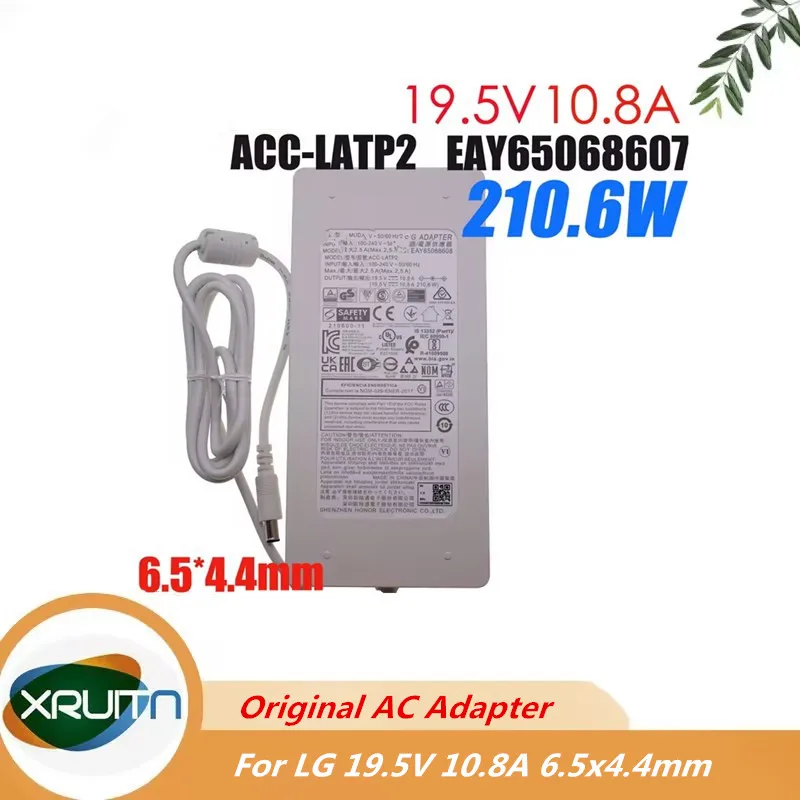 

New Original ACC-LATP2 210.6W 19.5V 10.8A AC Adapter Charger for LG 38BN95C-W ACC-LATP2 LED-LCD Monitor Power Supply Genuine OEM