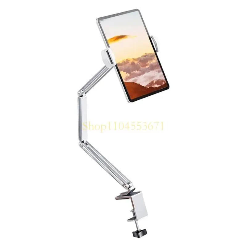 Best Seller Adjustable Tablets Mount Stand With 360 Degree Rotation And NonSlip Base For Stable Positioning