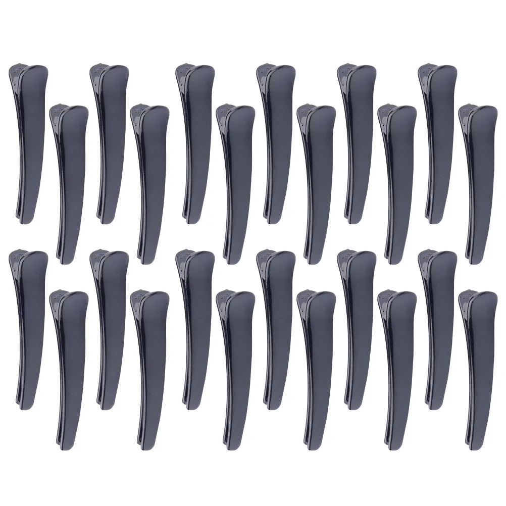 

50Pcs Large Duckbill Hairpin Leopard Print Fashion Hair Clip Strong Grip Eco-Friendly Odorless Makeup Hairpin for Women