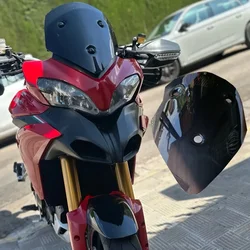 Motorcycle Windshield For Ducati MULTISTRADA MTS1200 MTS1200S ENDURO 2010 2011 2012 MTS 1200S Windscreen Sports Wind Deflectors