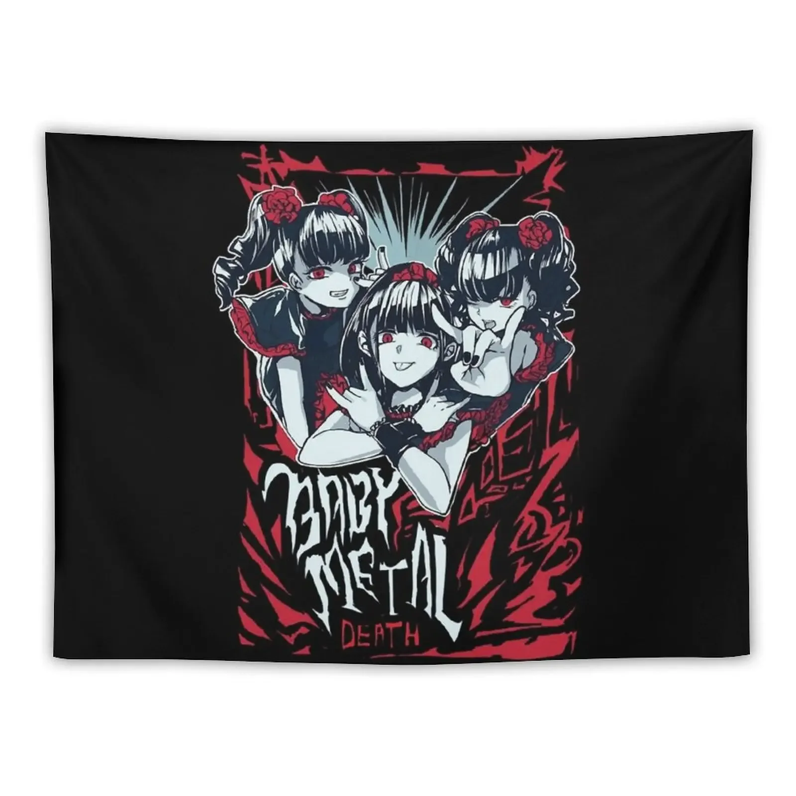 

Baby Metal Design Tapestry Decoration For Rooms Home Decorations Wallpaper Bedroom Tapete For The Wall Tapestry