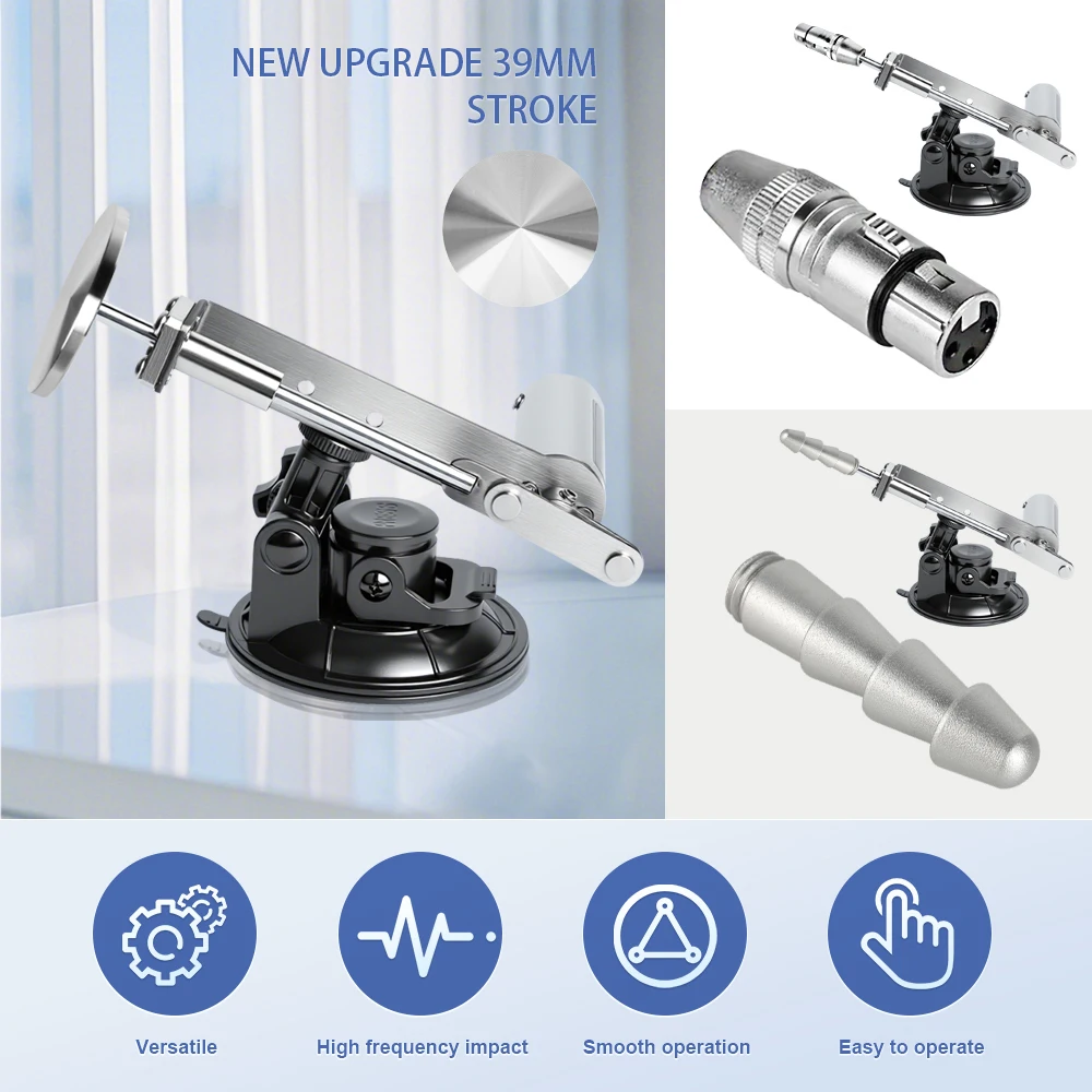 Elektrischer Teleskop-Linearantrieb, M6-Stecker, Linearantrieb, 39 mm Hub, Mini-DC-Reziprokmotor
