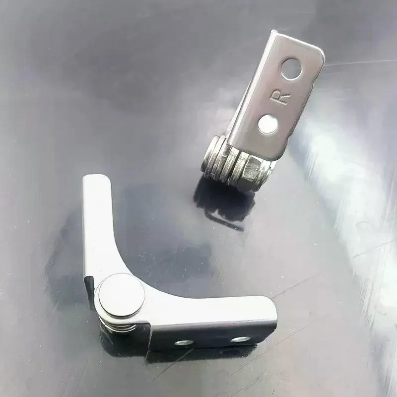 1Pcs Adjustable Arbitrary Hinge Stop 304 Stainless Steel Damping Hinge Nothing Frame Hinge Damping Shaft Positioning Hinge