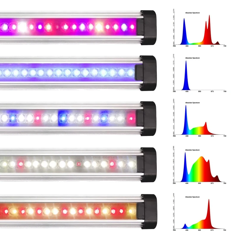 48v Printed Circuit Board High Rod Indoor Plant Grow Light Dimmable Diode 4ft Grow Bar 730nm Red Blue Fast Delivery
