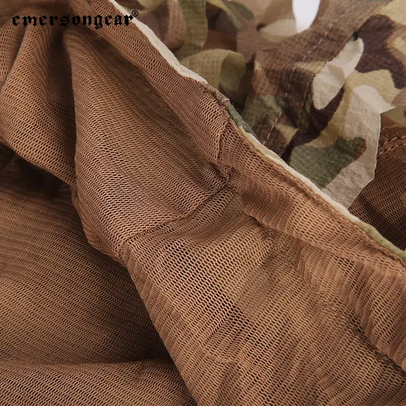 Emersongear Leichter Assault Ghillie Camouflage Ghillie Anzug Geheimnisvolle Jagdkleidung Sniper Anzug Tarnkleidung EM6975 – Detail 7