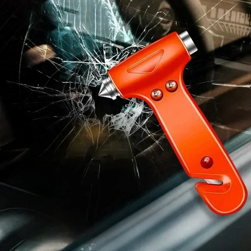 1-2PCS Car Escape Tool Emergency Hammer for Instant Window Breaking Seatbelt Cutter Survival Safety Device for Vehicle Emergency