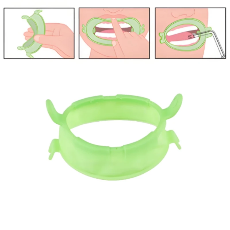 

Стоматологический открывалка для рта с держателем трубки со слюной, мягкие силиконовые расширители для губ и щек, ретрактор, резиновая плотина для осмотра и лечения