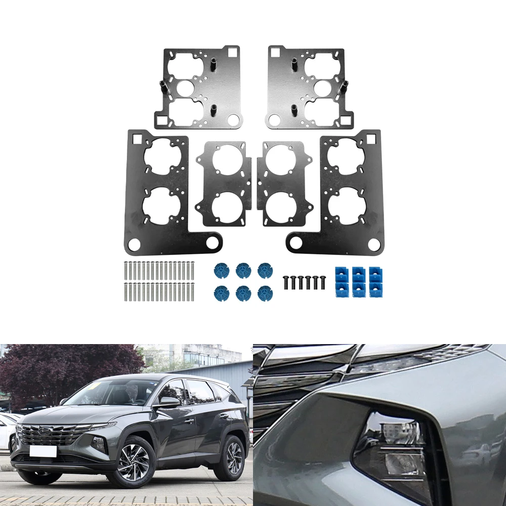 Taochis Car-Styling Frame Adapter Module DIY Matrix Bracket Holder for Hyundai TUCSON 2020-2021 Matrix lens