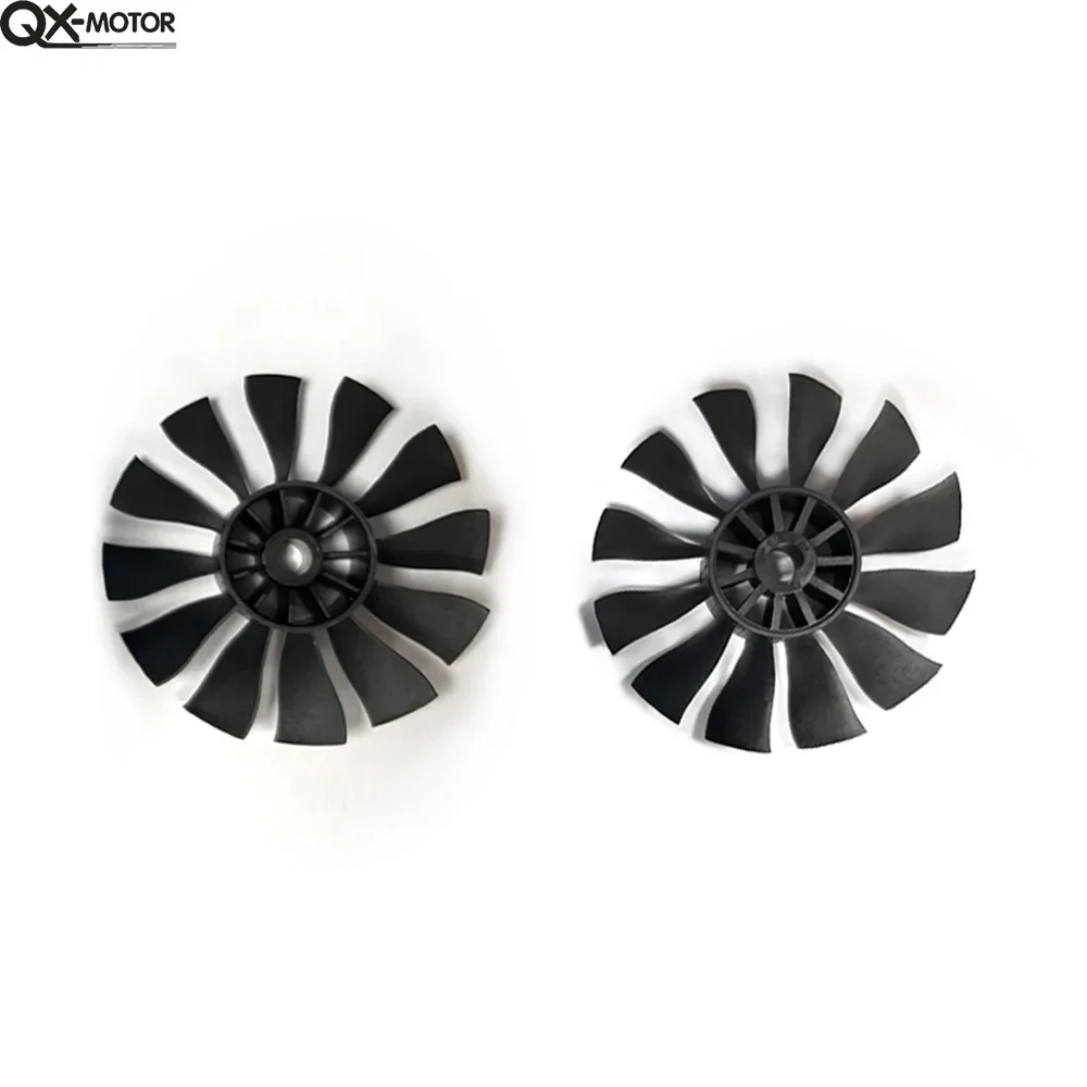 QX-Motor 12 Blades Ducted Fan CW CCW Without Motor Suit 50mm EDF For RC Airplane Model Parts