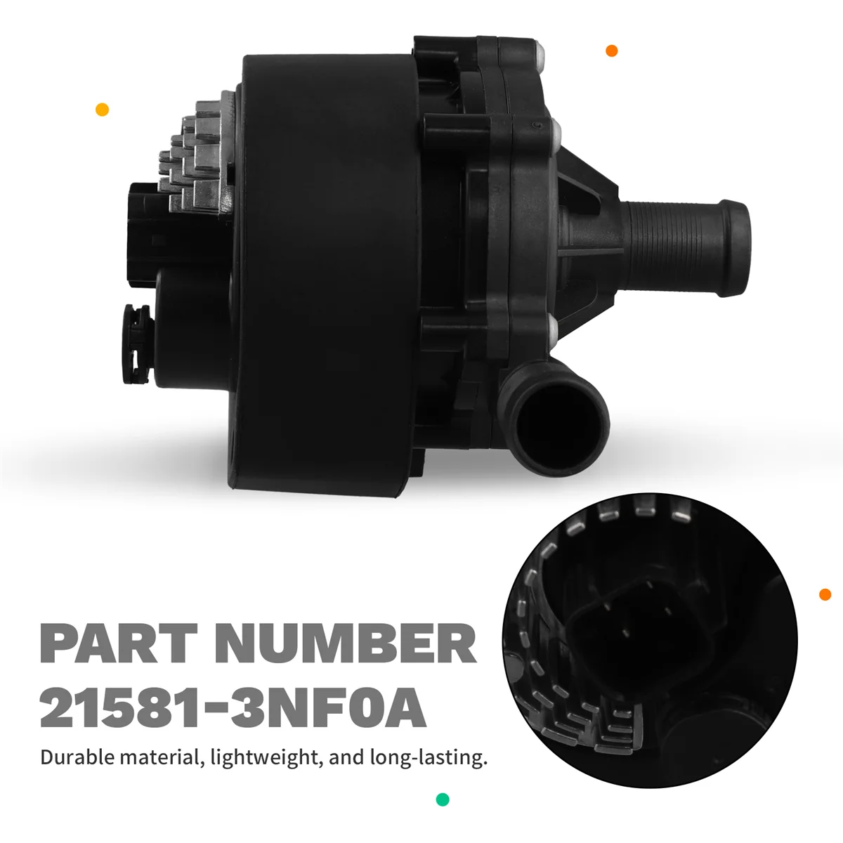 New_New 냉각수 펌프 21581-3NF0A 215813NF0A for Nissan Leaf