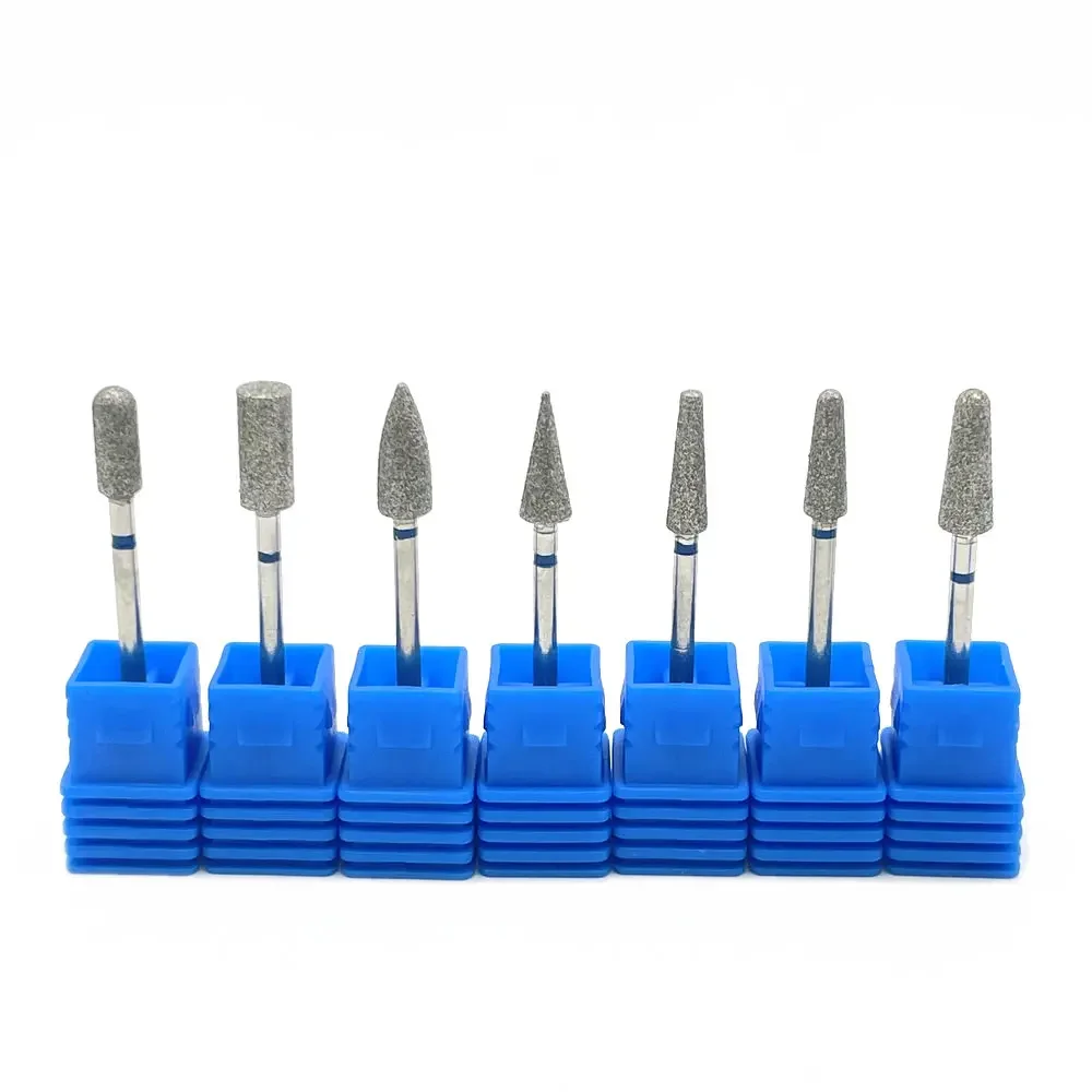 ดอกสว่านเจียรเล็บเพชร ขนาด 3/32 นิ้ว 1 ชิ้น สำหรับทำเล็บ ขัดหนังกำพร้า กำจัดหนังที่ไม่ต้องการ อุปกรณ์เสริมสำหรับทำเล็บ