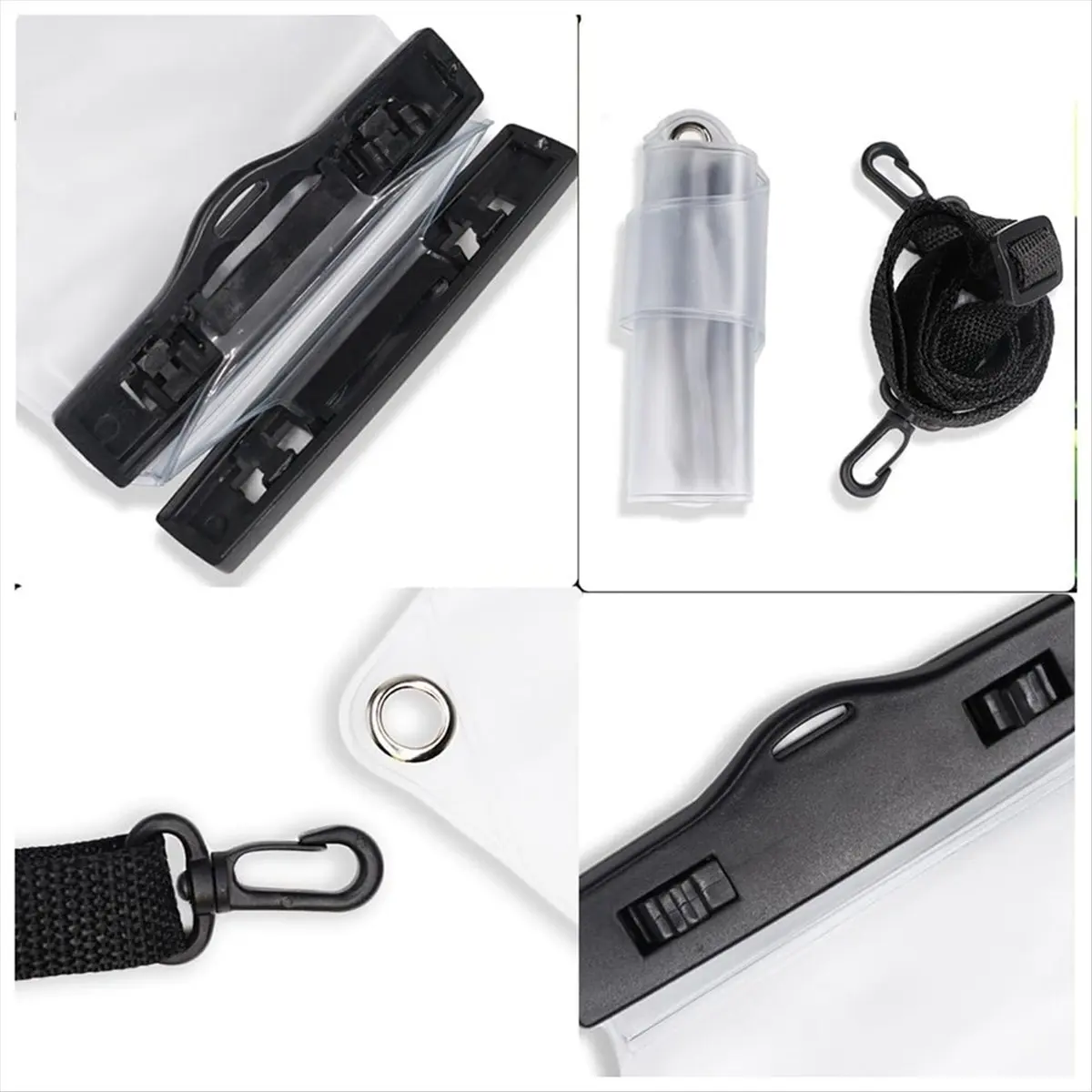 ABFW Universal Multi-Purpose Handheld Walkie-Talkie Transparent Two-Way Radio Waterproof Bag Dustproof Protective Cover