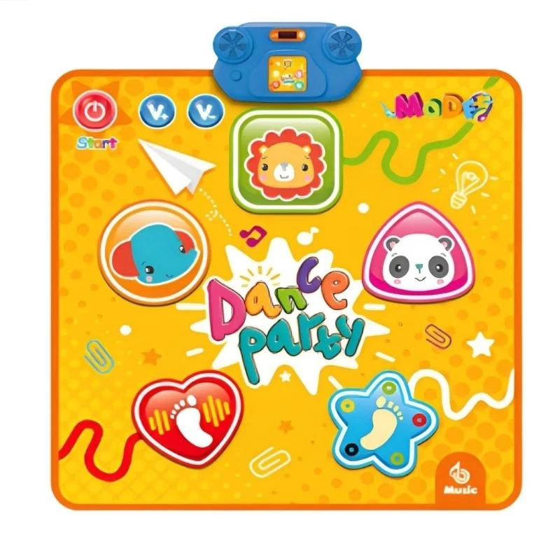 Dance Mat Featuring Various Music Track and Sensory Motor Skill Development