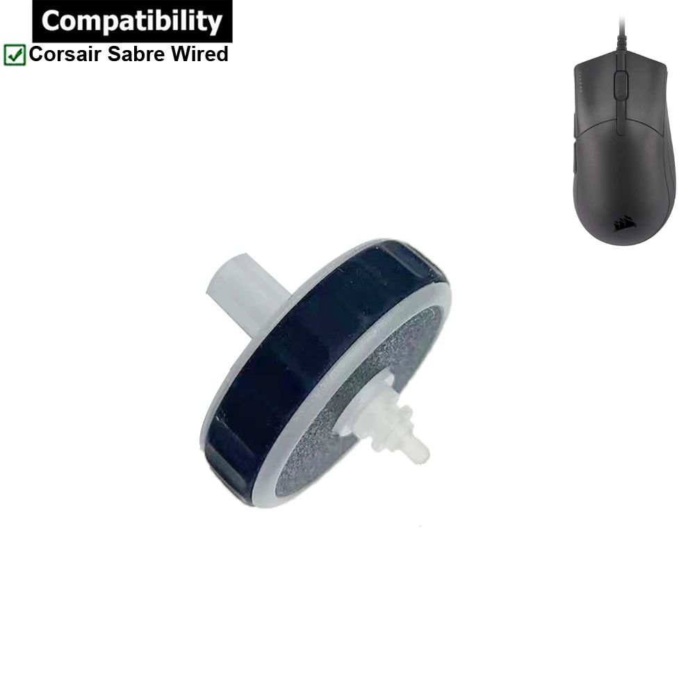 استبدال الماوس الأسطوانة التمرير عجلة إصلاح أجزاء ل قرصان بطل سلسلة سابر RGB برو خفيفة الوزن السلكية الألعاب الماوس