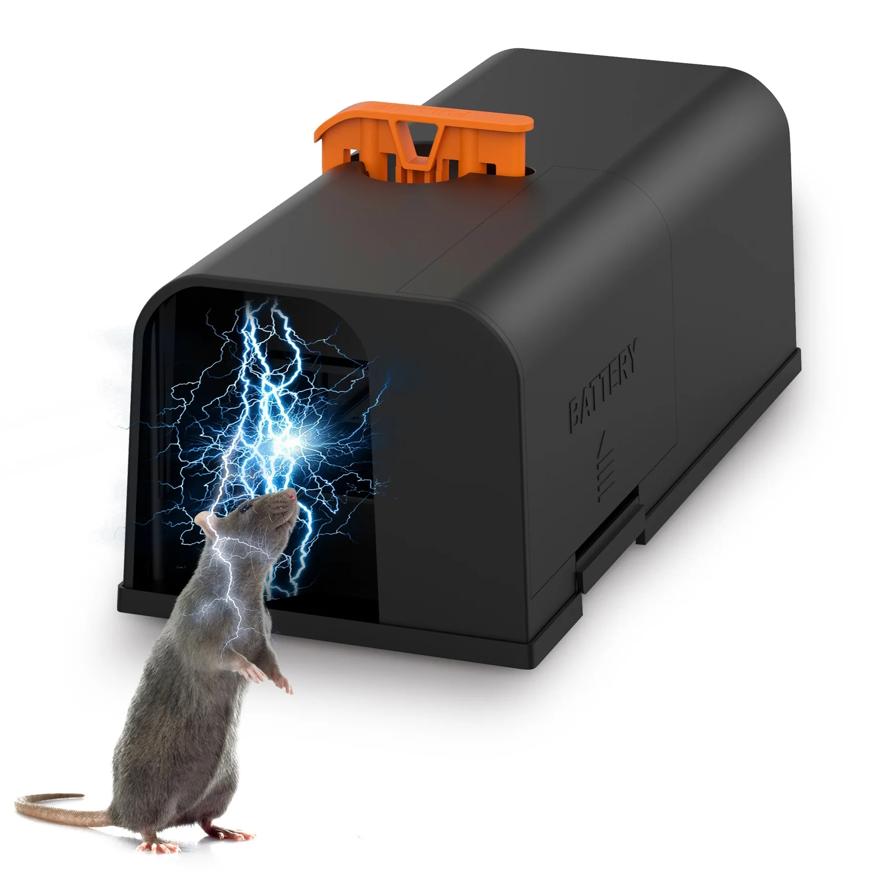 

2026 Indoor Electric Mouse Trap Instant Killer Rodent Zapper with Powerful Voltage Pet Safe Trigger Electric Rodent Trap