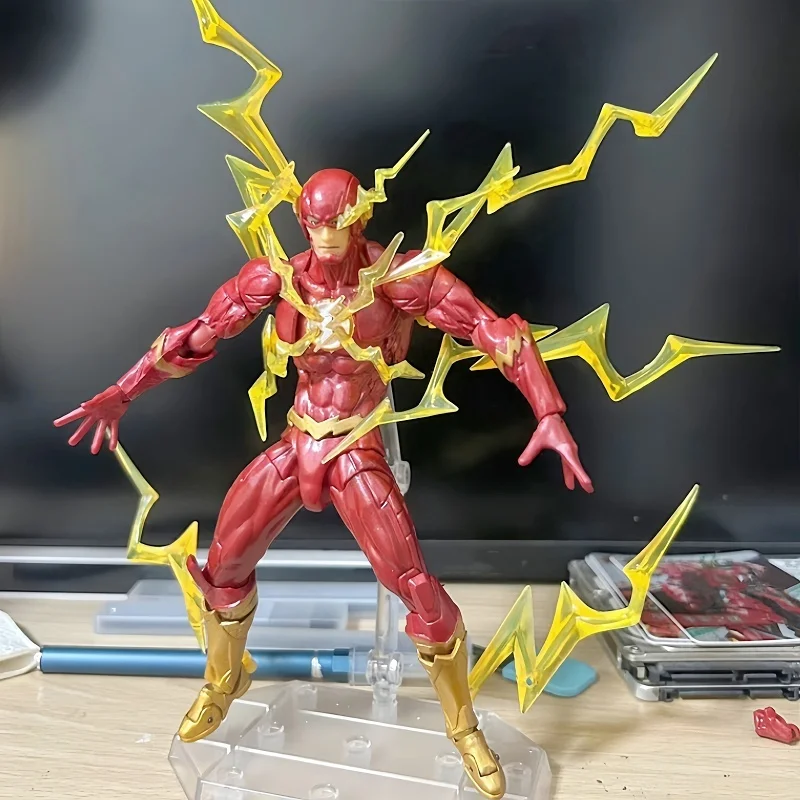 New Hot Reverse Flash Action Figure Amazing Yamaguchi Anime Flash Figures Pvc Movable Figurine Tabletop Decor Model Toys Gifts