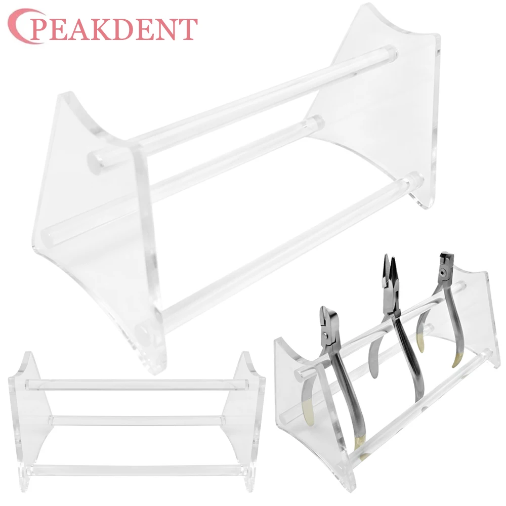 Dental Orthodontic Pliers Placement Rack Dentist Oral Holder Tooth Extraction Tongs Forceps Stand Dentistry Tool Stand Holder