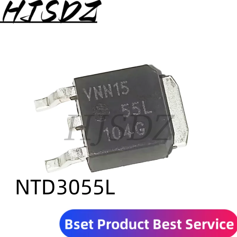 5 piezas NTD3055L104T4G 55L104G NTD3055L TO-252