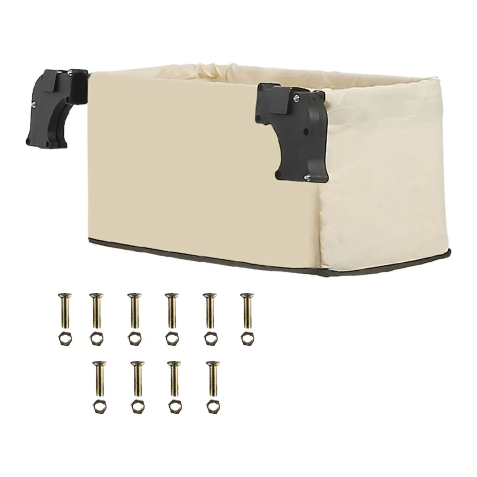 Wagon Cart Tail Bag Oxford Cloth Garden Cart Pocket,Wagon Storage Bag, Hand Push Wagon Accessories for Beach Camping Picnic