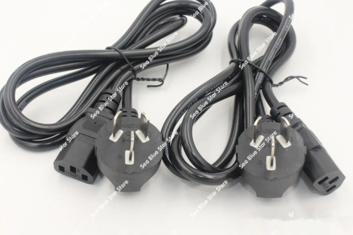 1.8m Power Cable, Computer Host LCD Monitor Connection Cable, Rice Cooker Cable