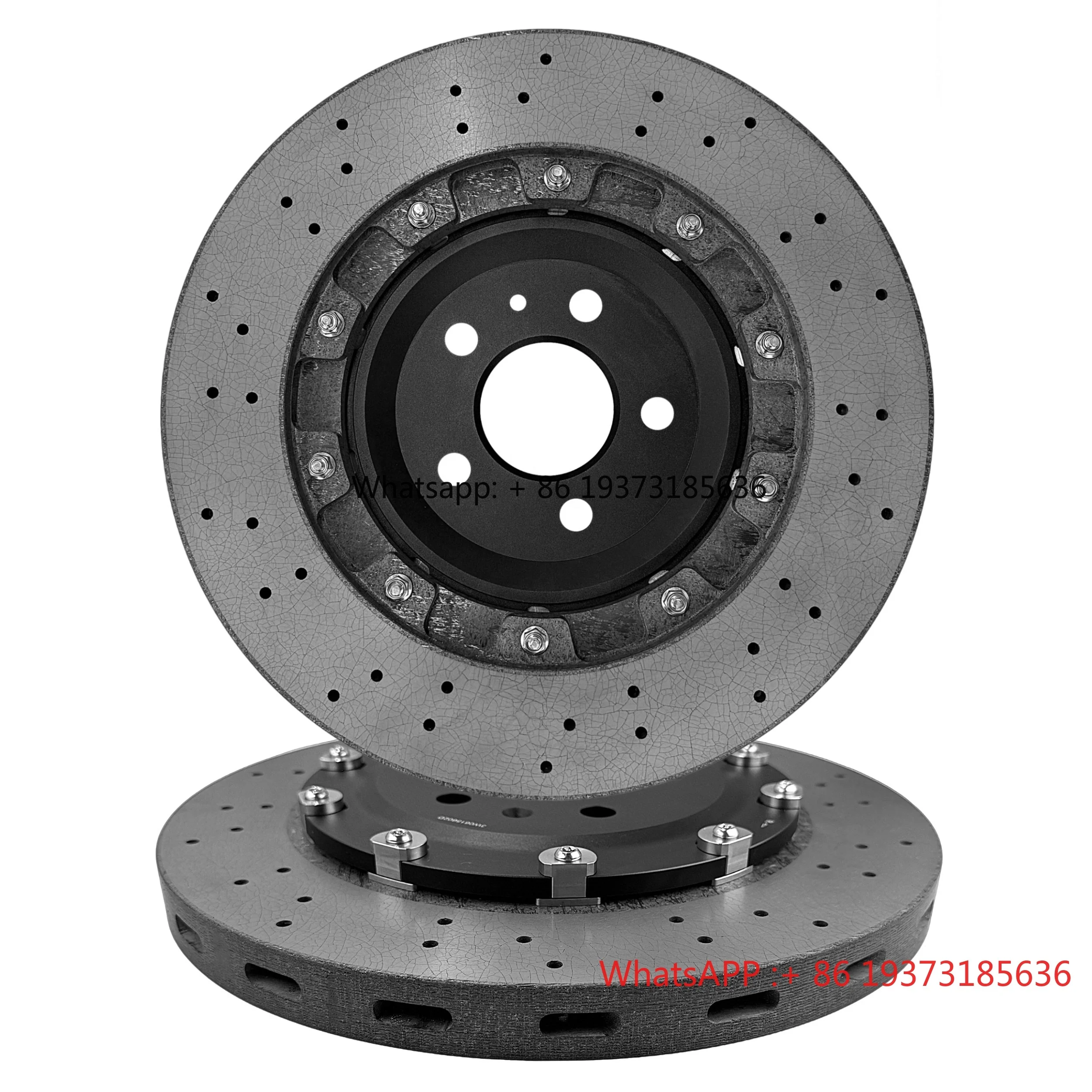 Brake Disc Ceramic Rear Left Right for Bentley Continental GT GTC Flying Spures  3W0615601H  3W0615602D