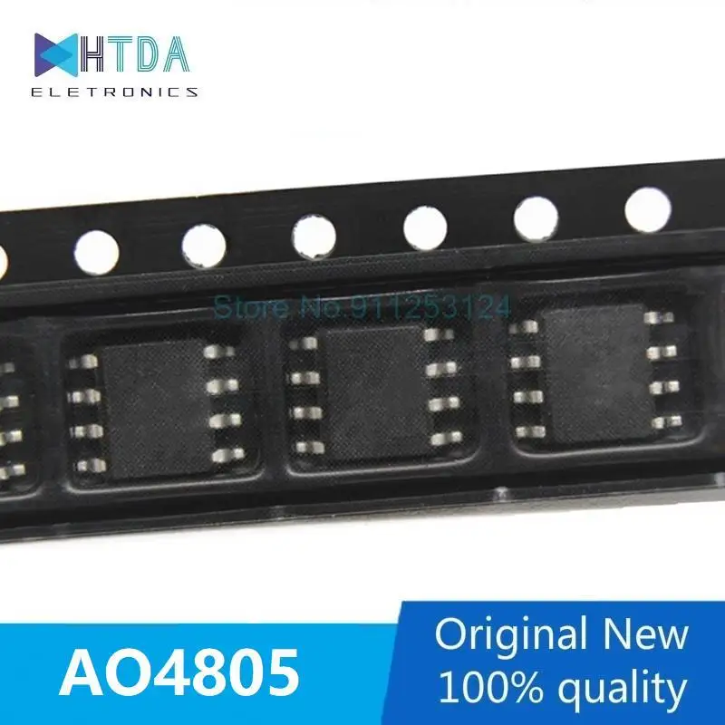 20pcs/lot AO4805 4805 9A/30V SOP8 Logic ICs