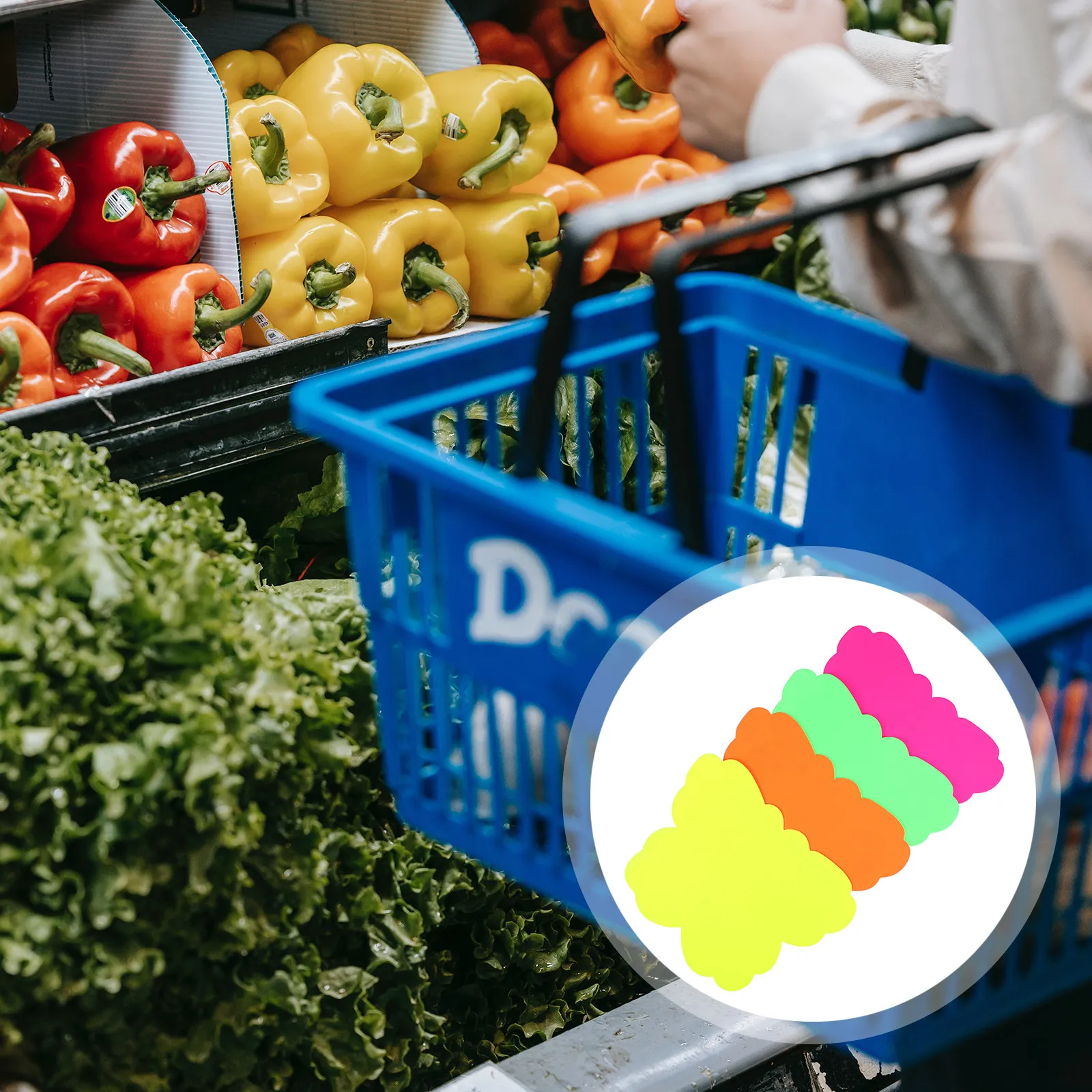 

40 шт. ярких ценников в форме бабочек для супермаркетов, торговых центров, магазинов и розничных точек