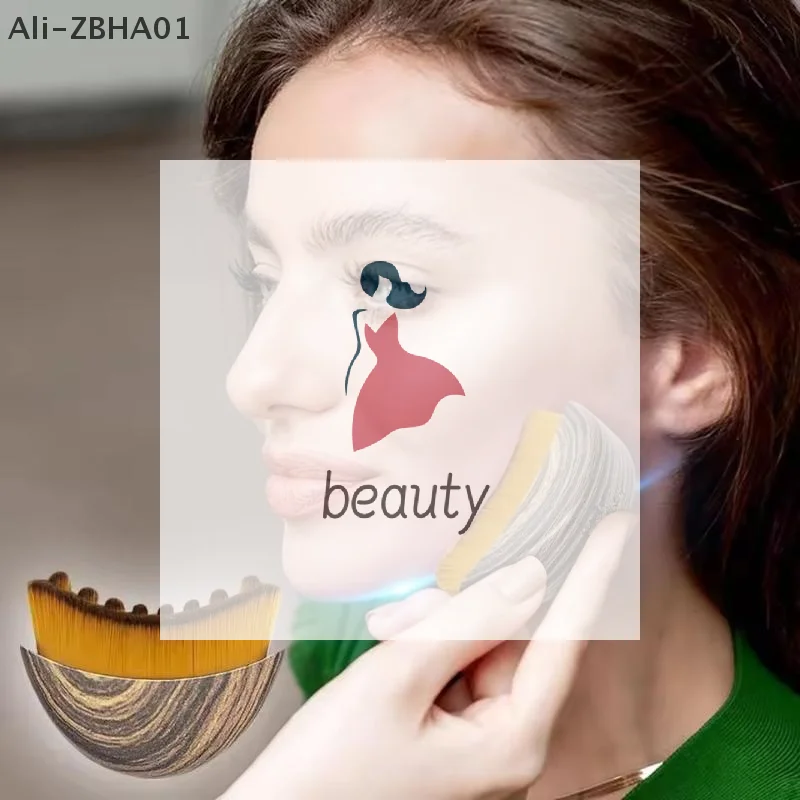 

Лимфодренажный массажер для лица, шеи, щетка для ухода, портативная лимфодренажная щетка для лица, многофункциональный инструмент для скульптуры лица