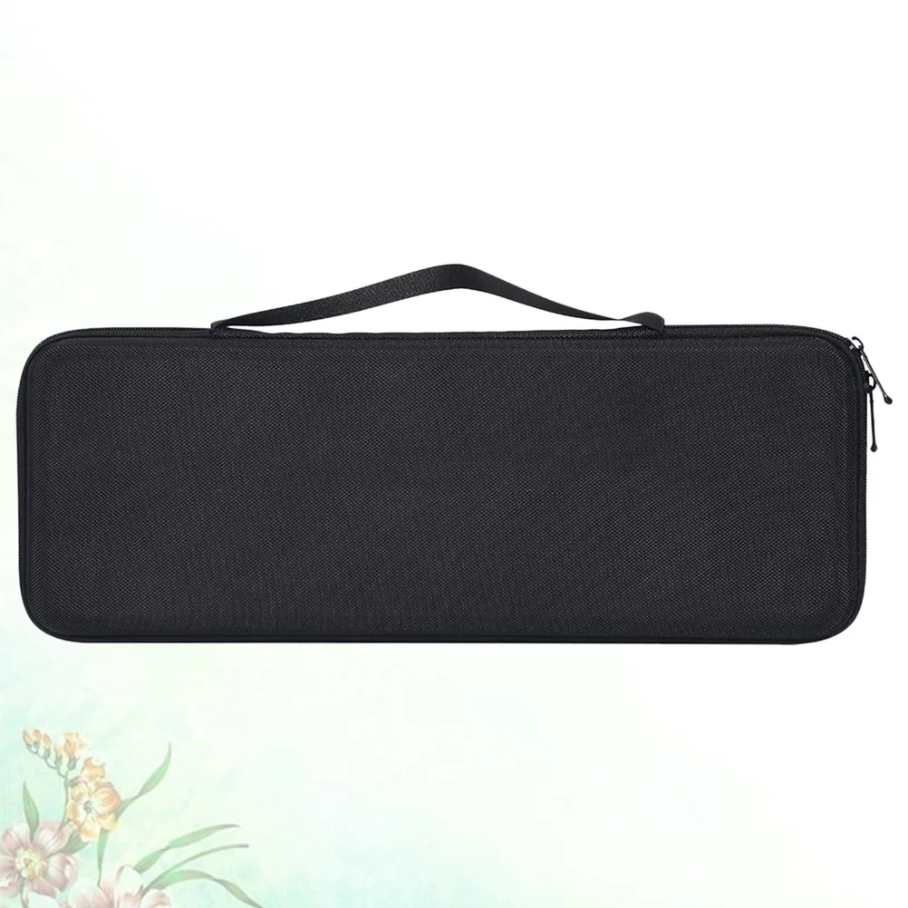 Keyboard Protective Case For Keys Shockproof Hard Shell With Zipper Design, Travel Storage Bag, Plastic Case Cover