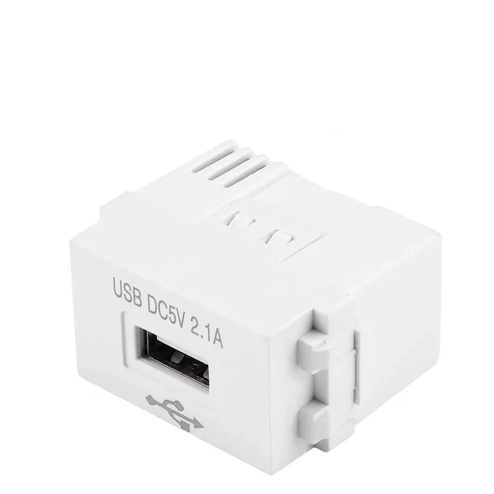 USB Power Module 220V Socket 5V2.1A Mobile Phone Charging Panel USB Power Module 5V Transformer Charging Power Switching Adapter