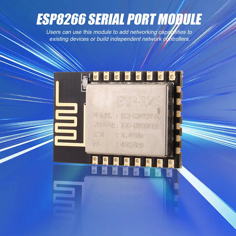 B03B-Serial Module ESP-12E ESP8266 Serial Port Complete 802.11B/G/N Wi-Fi SOC Portable Module