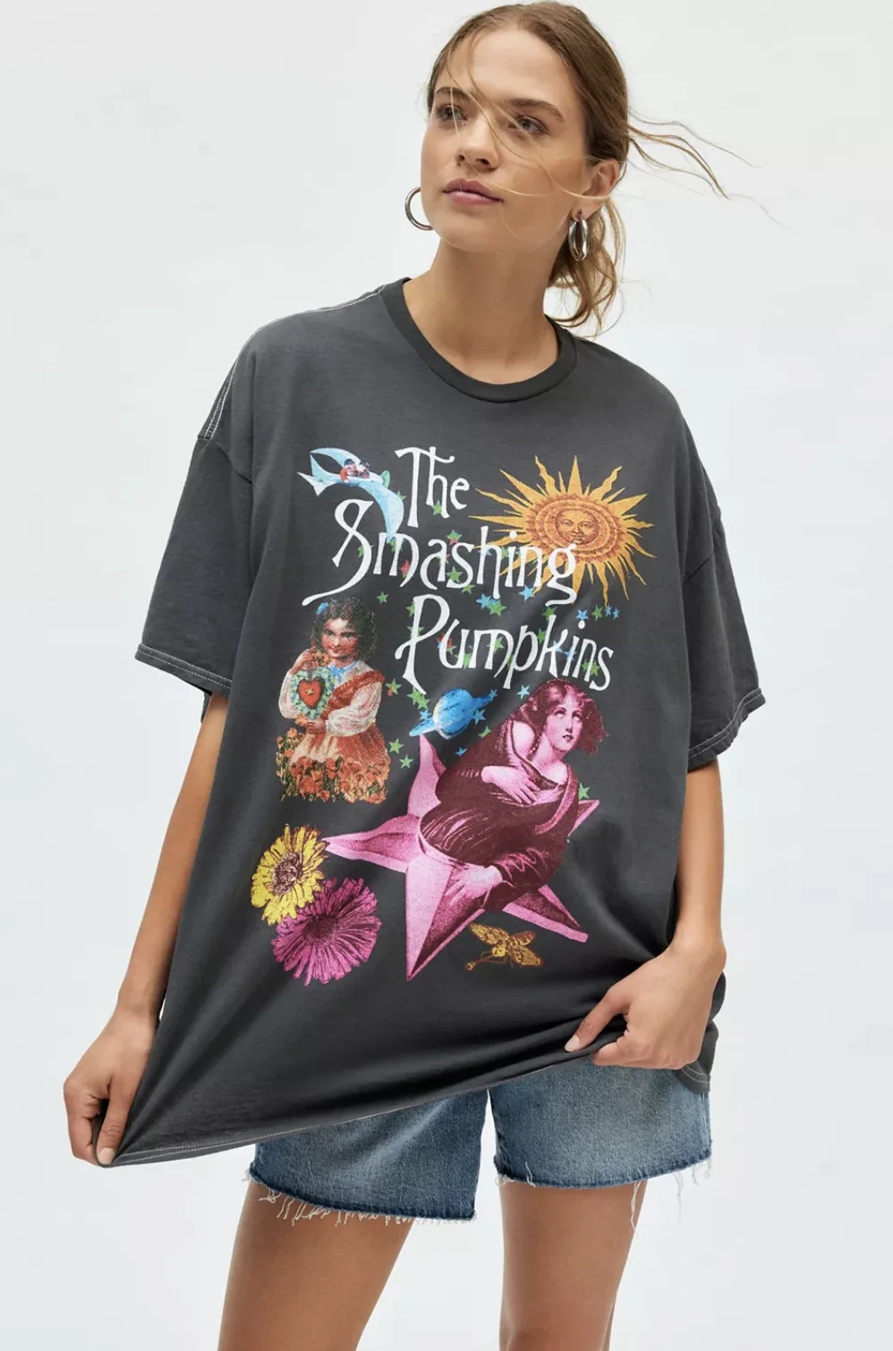 Smashing Pumpkins Tour Graphic T-Shirt, Gift For Fans